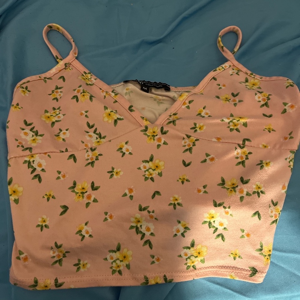 Floral tank top